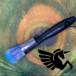 Blue Ice 1.5” 322OS Oval Short  Brush - Michelle Nicole's ARTiSTiC ViVATiONS
