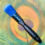 Blue Ice Oval Long 1” Brush - Michelle Nicole's ARTiSTiC ViVATiONS